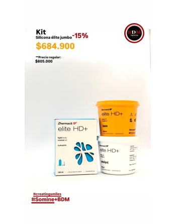 KIT SILICONA ÉLITE JUMBO